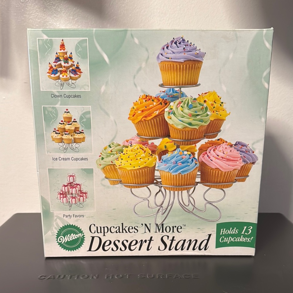 Wilton Silver Tiered Dessert Stand Party Decorations